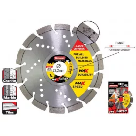   74487 - gyémánt vágókorong, MAXPOWER, univerzális-lézer, 125 X 2.4 X 10w