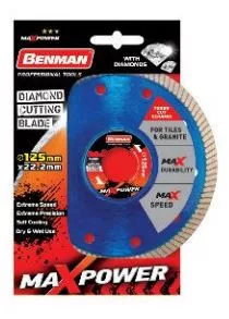 74497 - gyémánt vágókorong, MAXPOWER-csempe, 230 X 1.6 X 7w