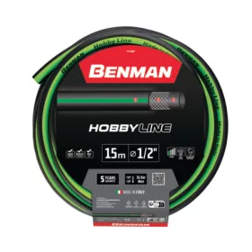   74992 - kerti tömlő HOBBY LINE 5/8"X 25 m (zöld szalagS),