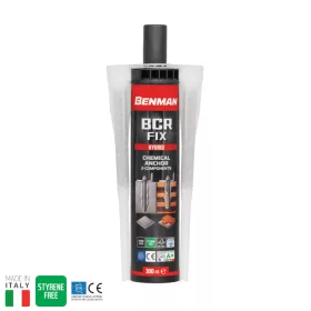   75283 - Dübelragasztó, kétkomponensű BCR FIX HYBRID 300ml