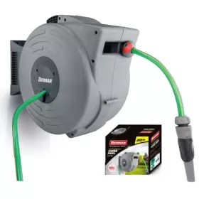   77081 - automatikus visszacsévélésű locsolótömlődob, 20m 