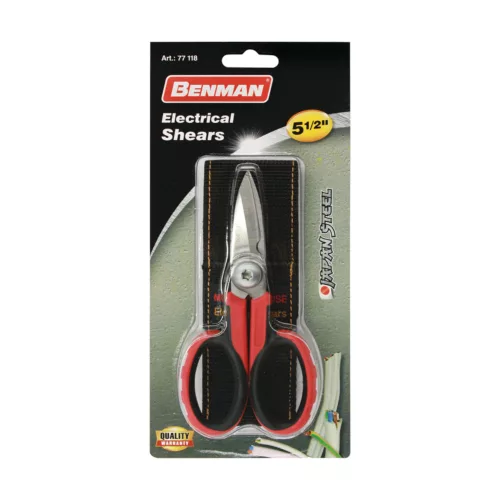 77118 - elektromos olló, nylon markolattal, 5 1/2''