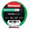 77142 - kerti tömlő TETRAFLEX 1/2"x50m (zöld&fehér szalag)