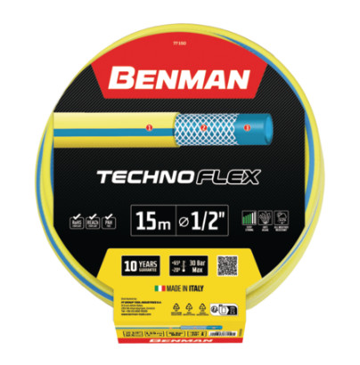 77156 - kerti tömlő TECHNOFLEX 3/4"X 25 m (sárga),