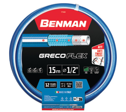 77161 - kerti tömlő GRECOFLEX 1/2"X 25 m (kék),