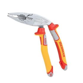   77549 - kombinált fogó, kanyarított, powergrip,1000V, VDE - 200mm