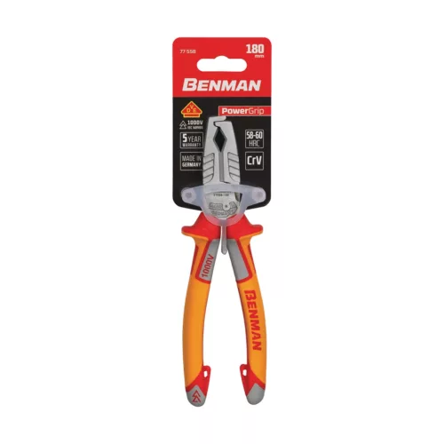 77558 - kábelcsupaszító fogó 1000V, powergrip, VDE - 180mm