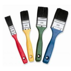 82664510 - 4 részes lapos kefe készlet természetes sörték, fekete   82664510 - 4 részes lapos kefe készlet természetes sörték, fekete