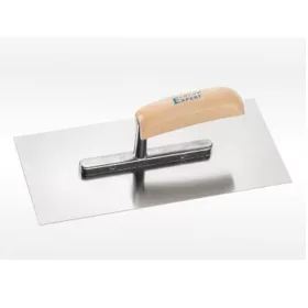 92141099 - Glettelő rozsdamentes, fa nyél 280x130mm