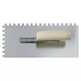   94076610 - Fogassimító/glettvas 6x6mm, keményfa nyél 280x130mm