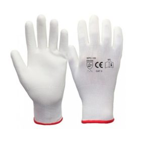AMI-3043 - PU mártott, fehér szerelőkesztyű, 10 / XL AMI-3043 - PU mártott, fehér szerelőkesztyű, 10 / XL